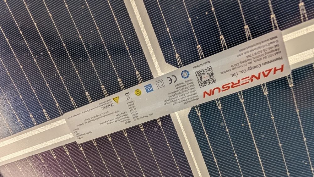 Painel solar Hannersum Topcon 620W