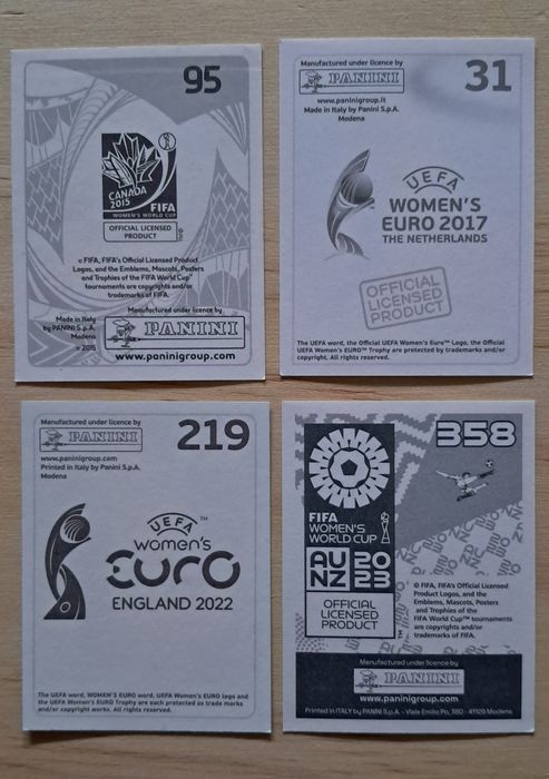 Cromos futebol de Lieke Martens da Panini