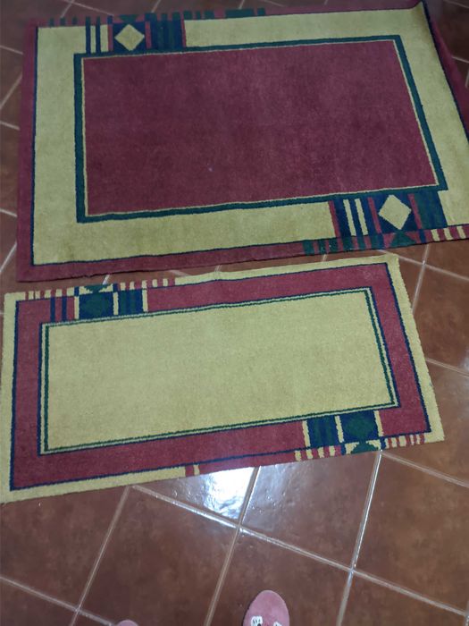 Conjunto de dois tapetes