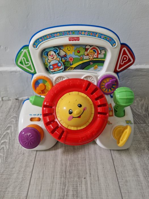 Interaktywna kierownica Fisher Price