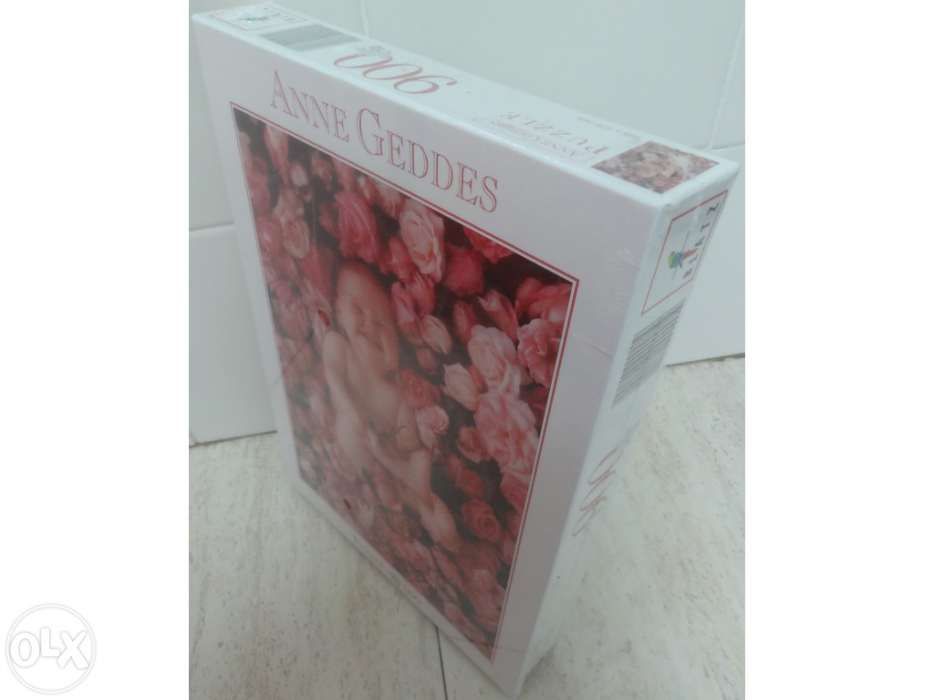 Puzzle ( 900 peças ) Anne Geddes ( Ref 57625 ) Bébés com rosas