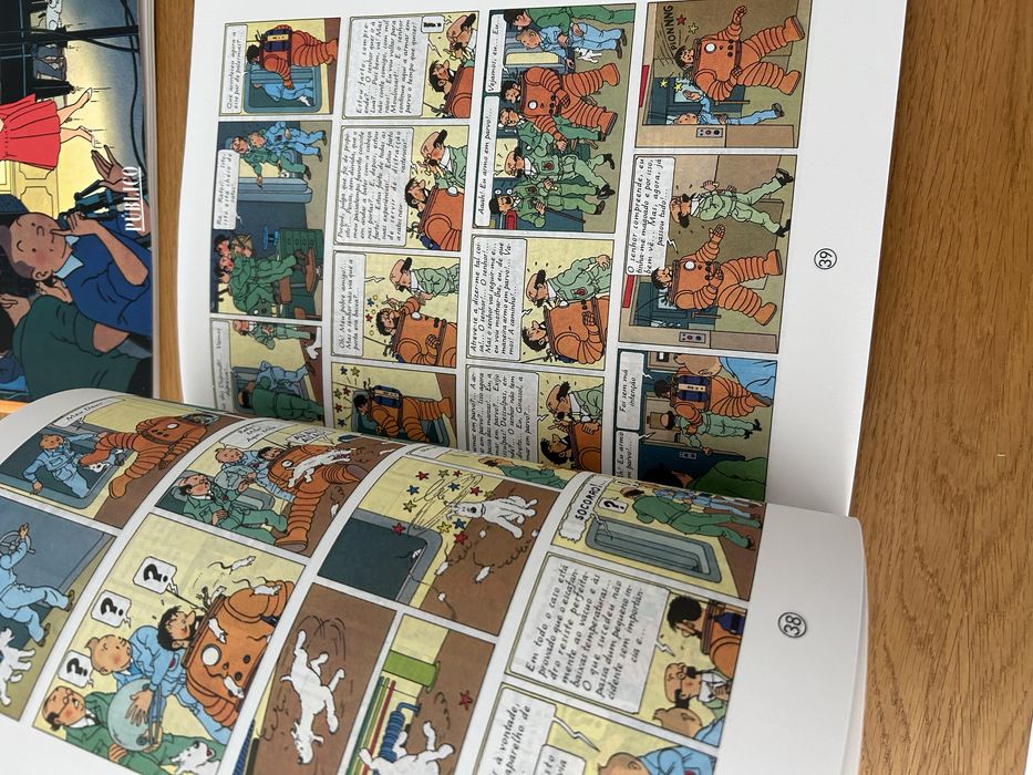 Coleção “As aventuras de Tintim” Hergé