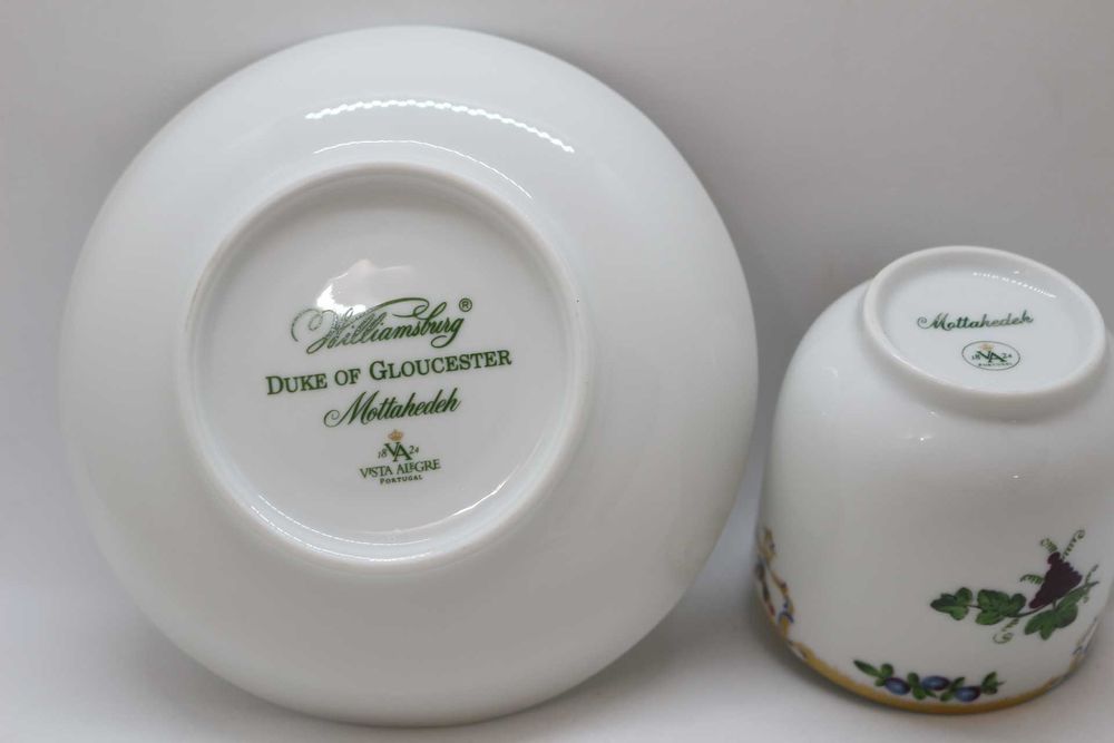 Chávena Mottahedeh Williamsburg Duke of Gloucester Vista Alegre 4