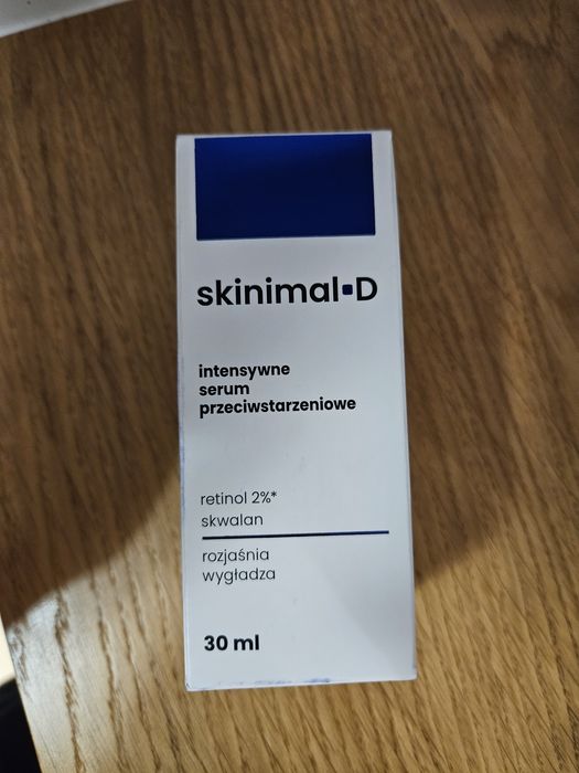 Serum anti-age, Skinimal D, 30ml – redukcja zmarszczek i regeneracja