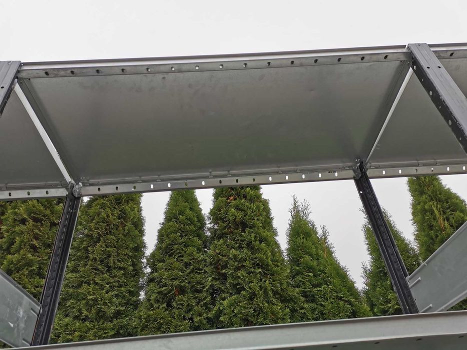Regały używane z demontażu 40gł x680x250cm ocynk ocynkowany DEXION