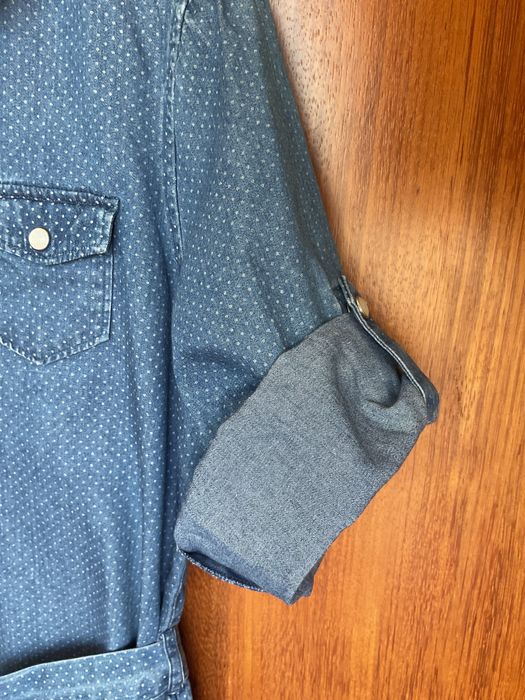 Vestido azul da Gant 10anos