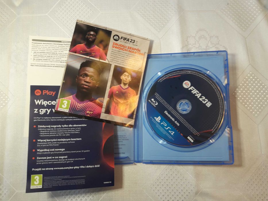 gra Fifa 23 PS4 polski język komentarz