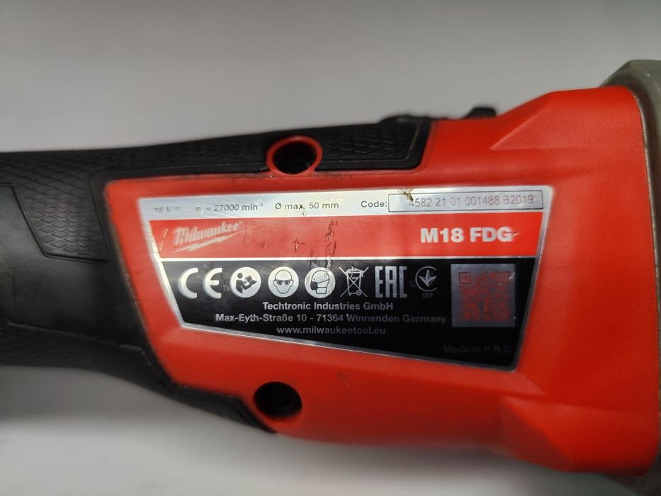 Milwaukee M18 FDG  гравер Мілвоке акумуляторний
