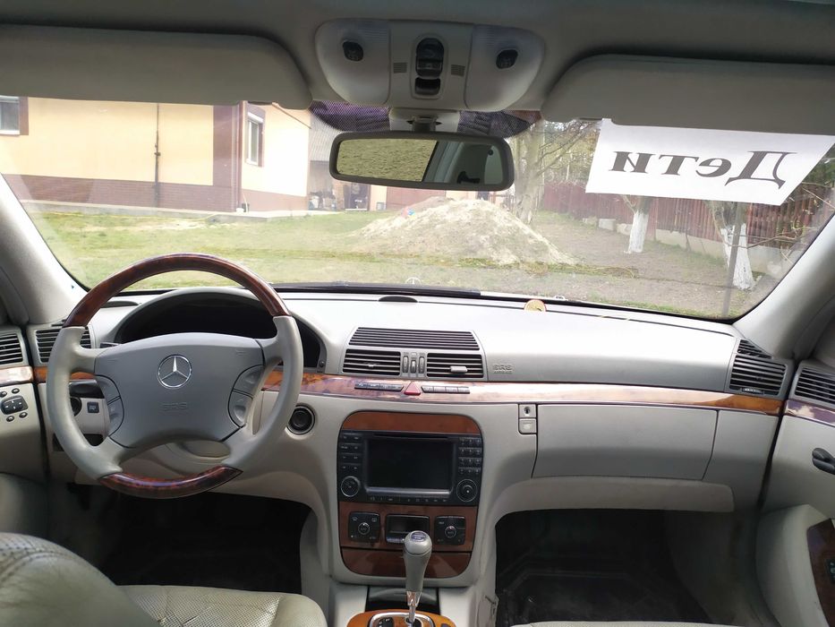 Авто Mersedes s350 w220 Long 3.7 Газ/бензин 2002 г Мерседес S класса Полтава Срочно
