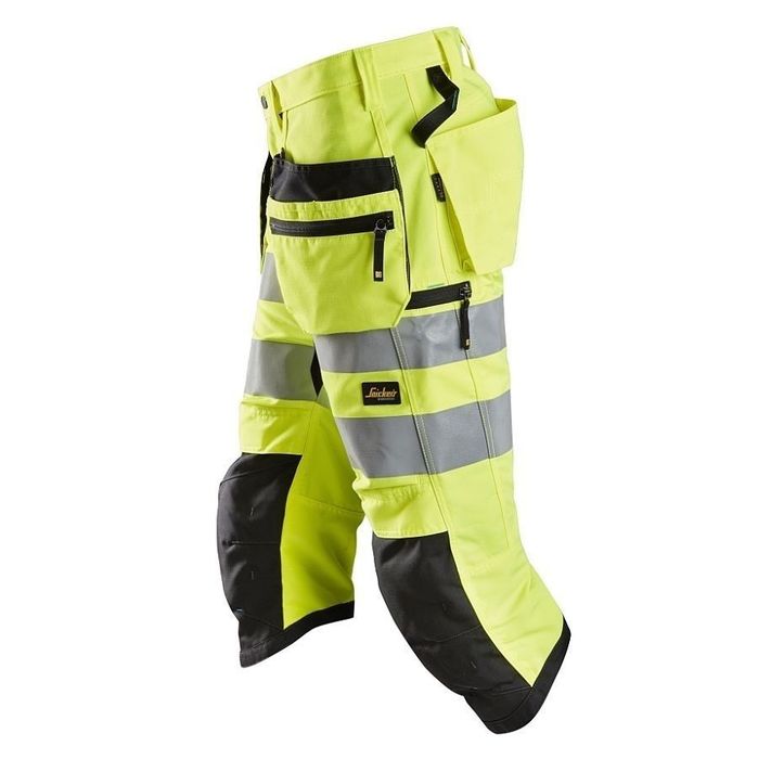 Spodenki robocze Snickers 6134 r.52 odblaskowe krotkie spodnie