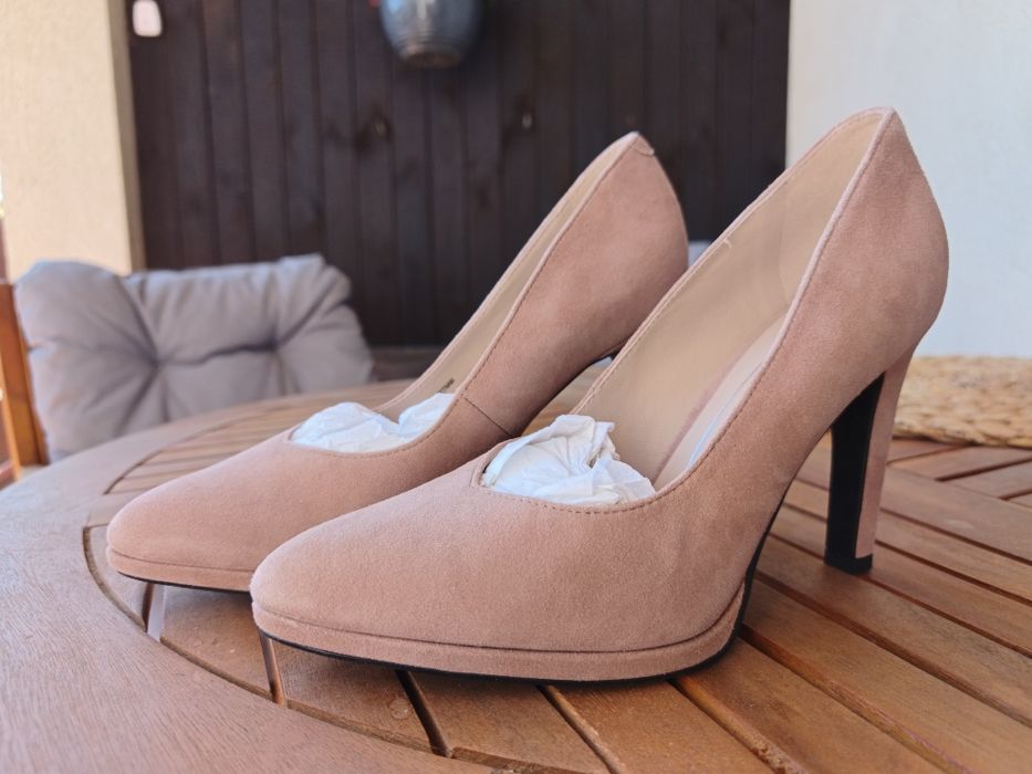 Buty ecco skóra naturalna r. 38