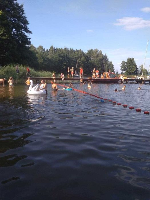 Domek nad jeziorem  8 osobowy , Kujanki . północna Wielkopolska