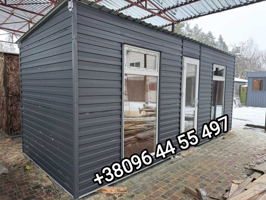 ВІД ВИРОБНИКА! Побутівка (битовка) прорабка, вагончик будівельний пост