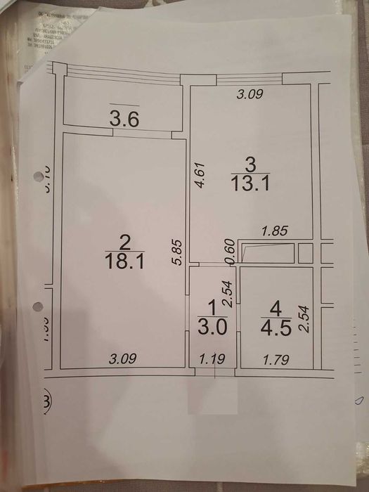 Супер предложение!! 1-комнатная квартира ЖК Кадор 800у.еза метр2