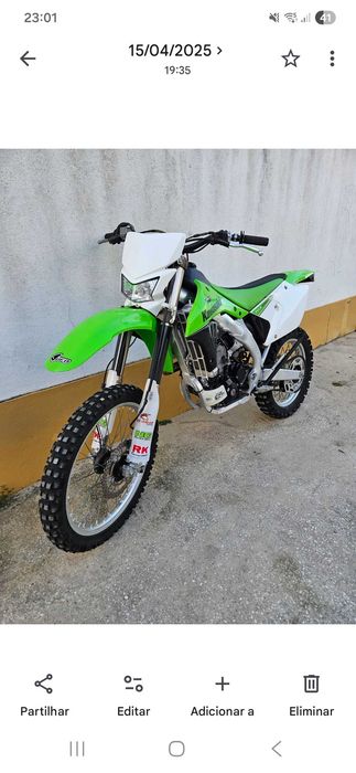 Kawasaki klx 450 matrículada