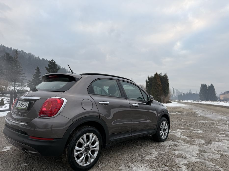 Śliczy Fiat  500 X*1.4 Turbo *159 tyś. przebiegu*LPG*Mega Stan*Navi*
