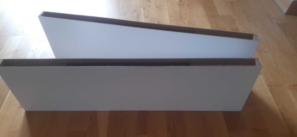 Półki białe 23,5 x 80 cm