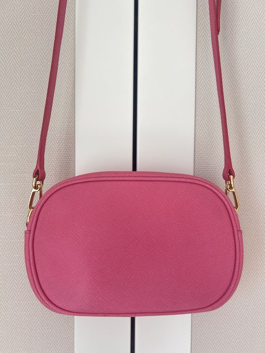 Bimba y Lola mala tiracolo rosa/fúcsia com ferragens douradas