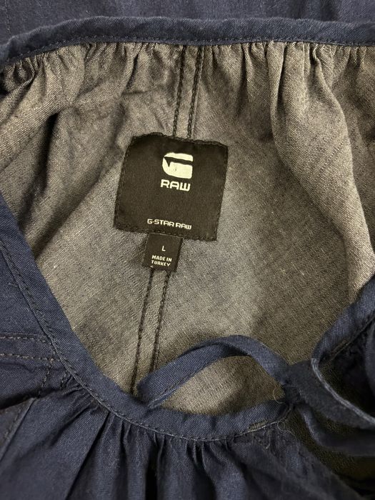 Джинсова сукня міді G-Star RAW Sniper
