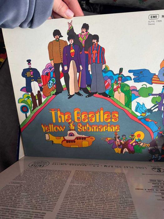 вінілові платівки The Beatles