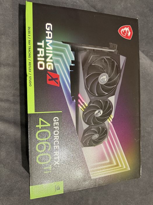 Відеокарта MSI RTX 4060 TI 8GB GAMING X TRIO