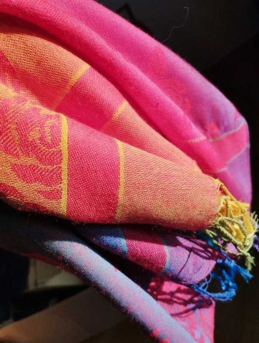 Apaszka pashmina kaszmirowa cudowna