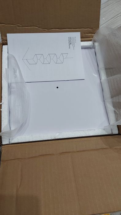 Regal narożny  biały