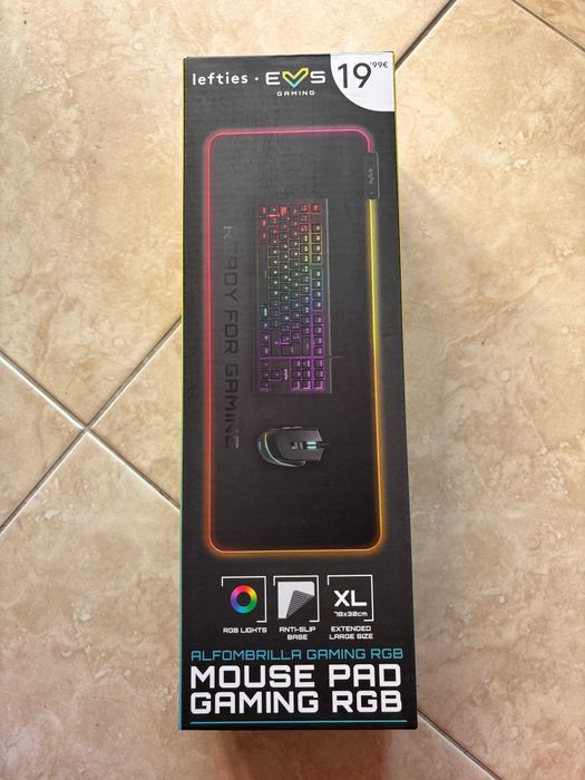 Mouse pad gaming XL novo