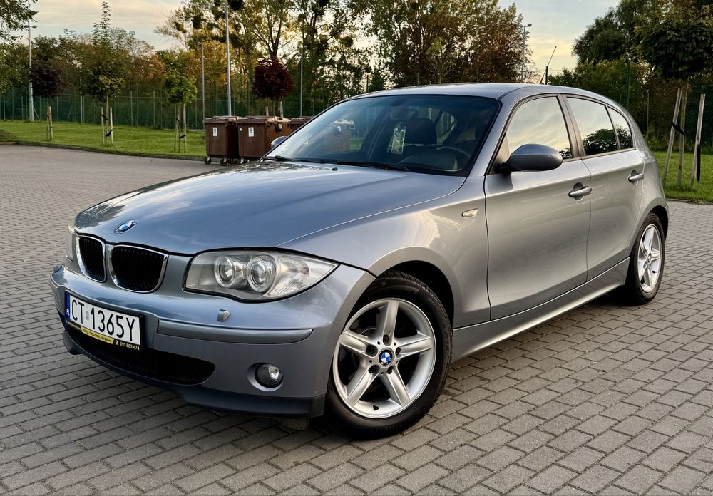 BMW 1 E87 Benzyna, KLIMA, xenon, Alufelgi, zadnabe
