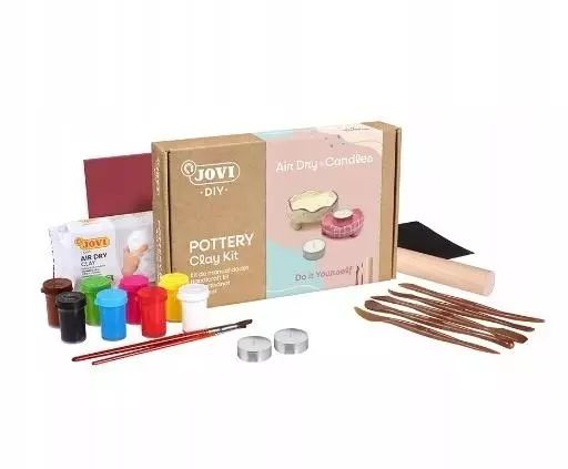 Zestaw z gliną Świecznik JOVI. Jovi. Nowy Produkt