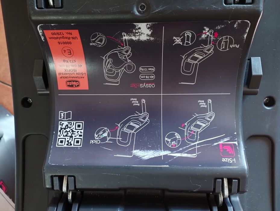 Cadeira Auto bebé Chicco Oasys i-size
