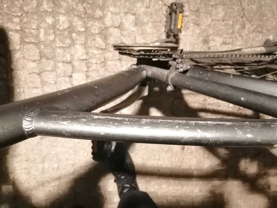 bicicleta decatlhon alumínio roda 26