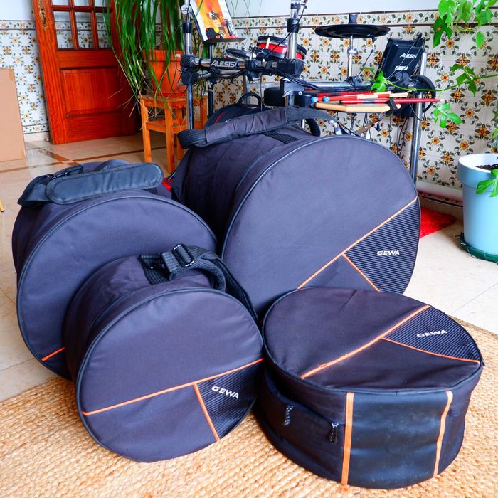 Bateria Mapex Mars Birch "Bebop" – Redwood (Excelente Estado)