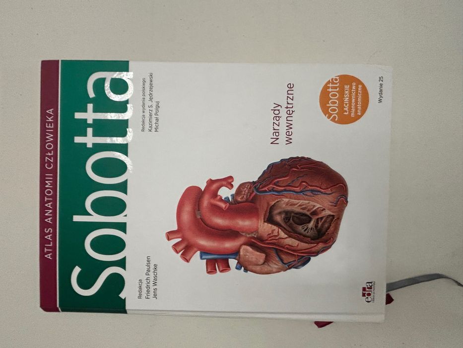Atlas Anatomii Człowieka Sobotta – komplet 3 tomów