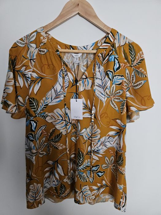 Bluzka M&Co nowa wiskoza M na L