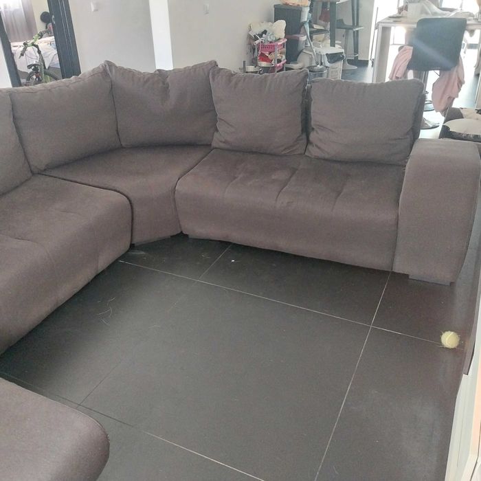 Sofa grande com chaiselong