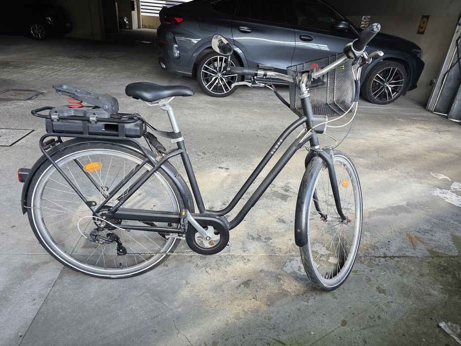 Bicicleta Elétrica ELOPS 120E (Como Nova) + Cadeira infantil e Acessor