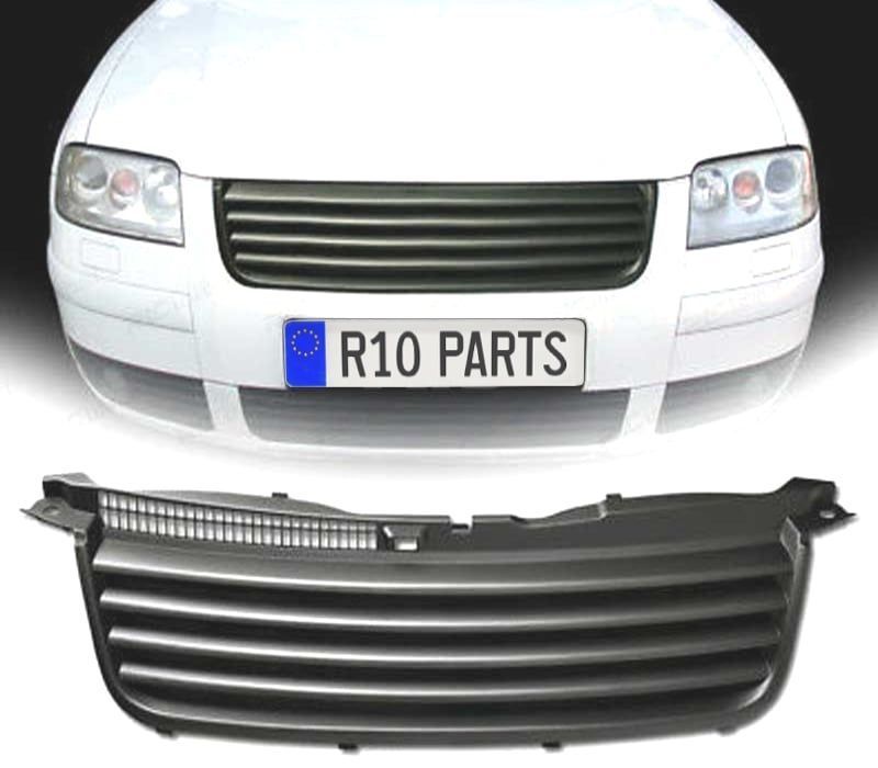 GRELHA FRONTAL SEM SÍMBOLO VOLKSWAGEN VW PASSAT 3BG 00-05 PRETA