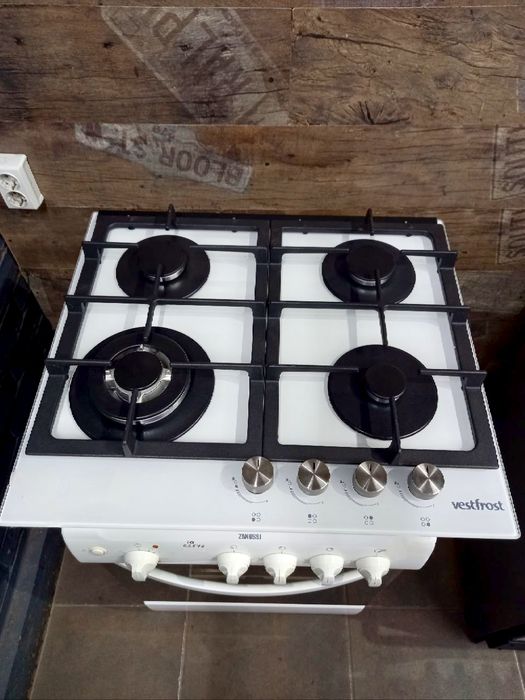 Варильна поверхня VOV VGH60-4013GLW газова, індукція, склокераміка