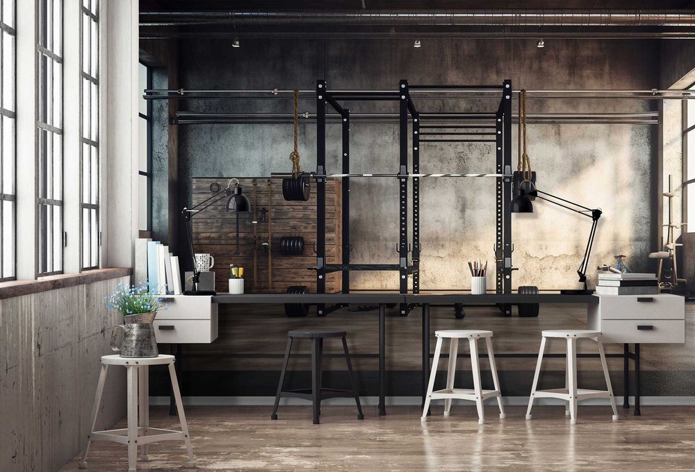 Fototapeta Loft Stan Surowy Beton Metal Rdza 3D Twój Rozmiar + KLEJ