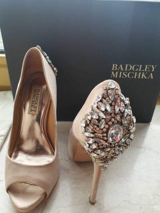Super Buty ślubne/wieczorowe Badgley Mischka. Polecam