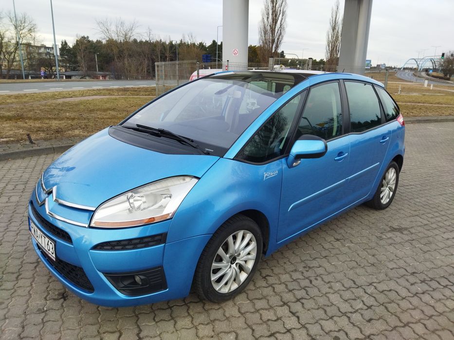 Citroen C4 Picasso 1.6 z gazem rok 2009 hak holowniczy panorama