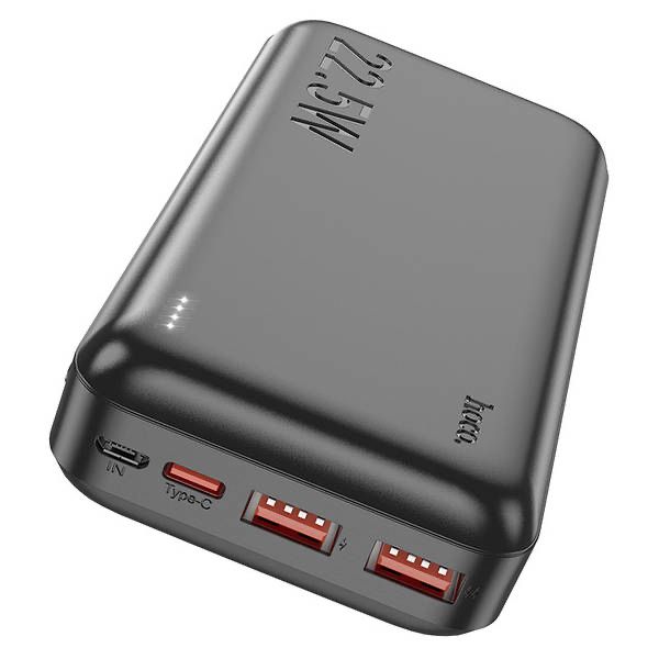 Павербанк 20000 mah повербанк 20000 зі швидкою зарядкою 22.5W HOCO J101A павер банк 20000 повер банк для роутера купить повербанк ОПТ павербанки оптом