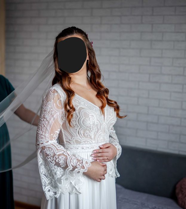 Suknia ślubna rozm.38