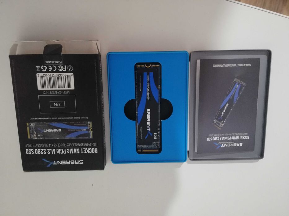 Dysk SSD 512 GB SABRENT Rocket NVMe 2280