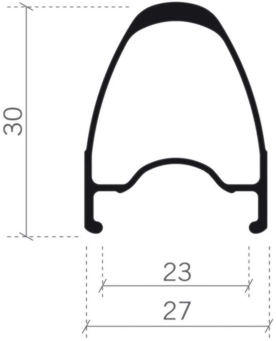 -58% NOWE koła gravelowe Vision Team Aero Gravel i23 Gravel 700C 29"