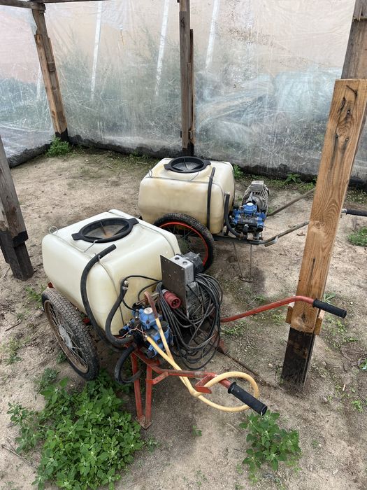 Opryskiwacz taczkowy elektryczny pilmet