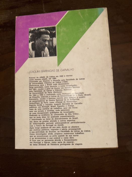 JOAQUIM BARRADAS DE CARVALHO O RENASCIMENTO PORTUGUES
