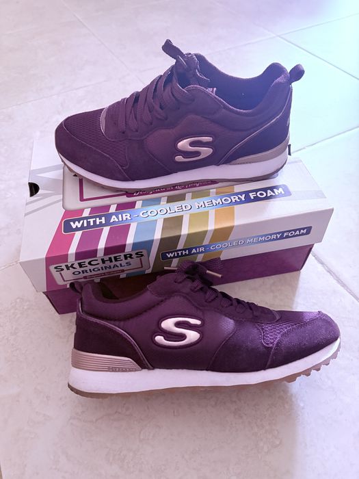 Ténis  Skechers OG 85 - Gold'n Gurl
