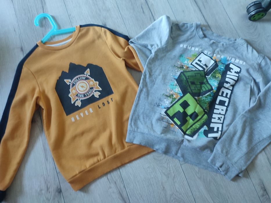 Bluzy chłopięce 140/146